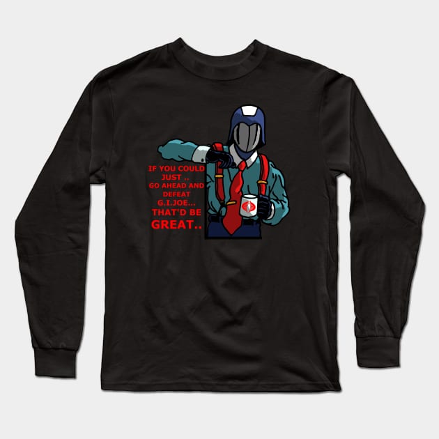 Cobra lumburga Long Sleeve T-Shirt by Undeadredneck